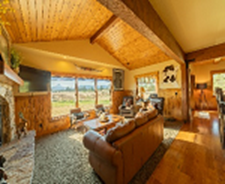 Interior living room photo of the Blue Sky Ranch